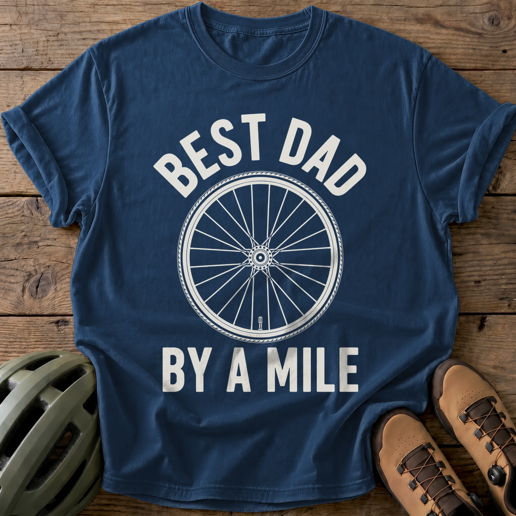 Best Dad Tee — navy