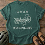 Low Seat Standards Tee — blue-spruce