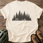 Campfire Trails Tee — ivory