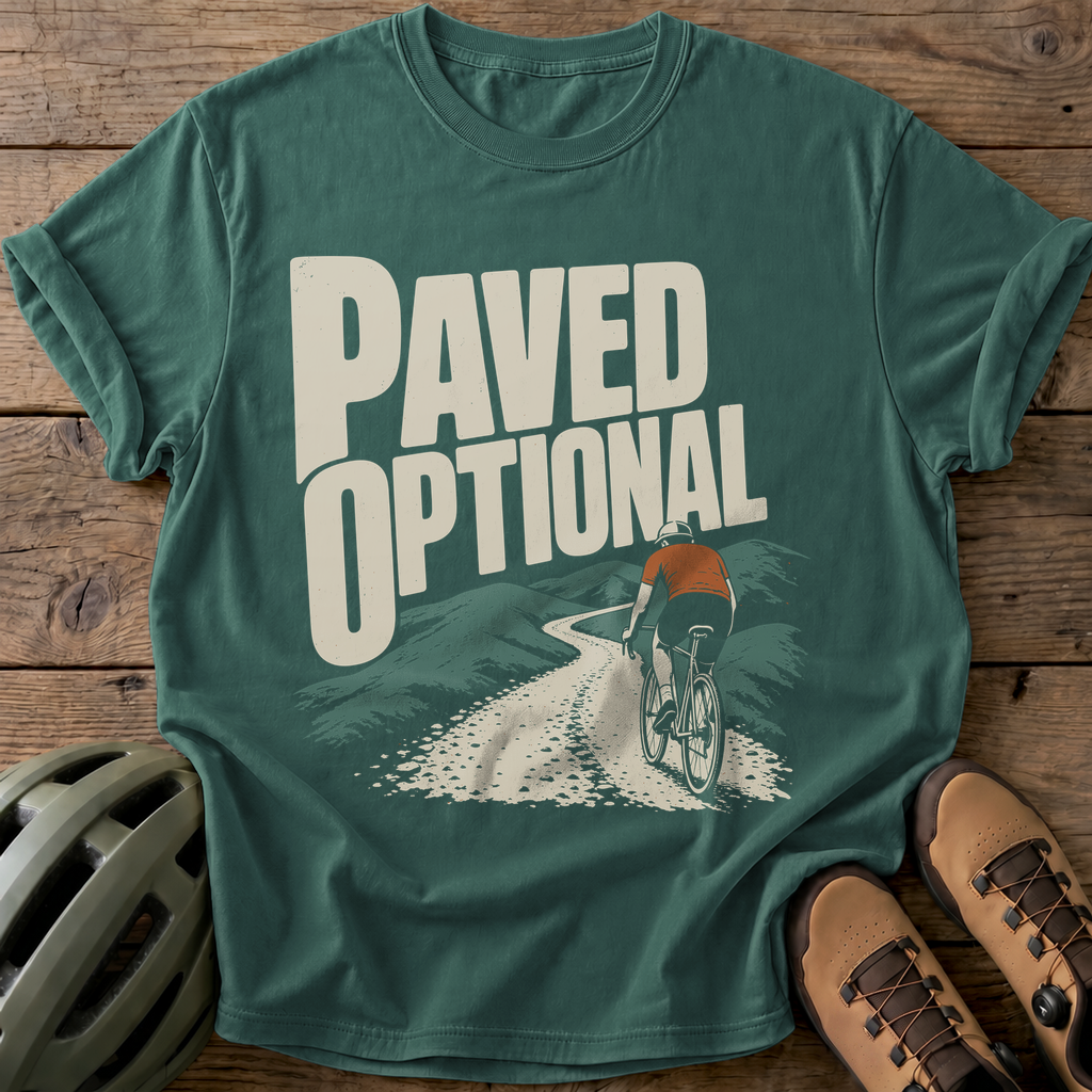Paved Optional Tee — blue-spruce