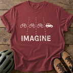 Imagine Tee — brick