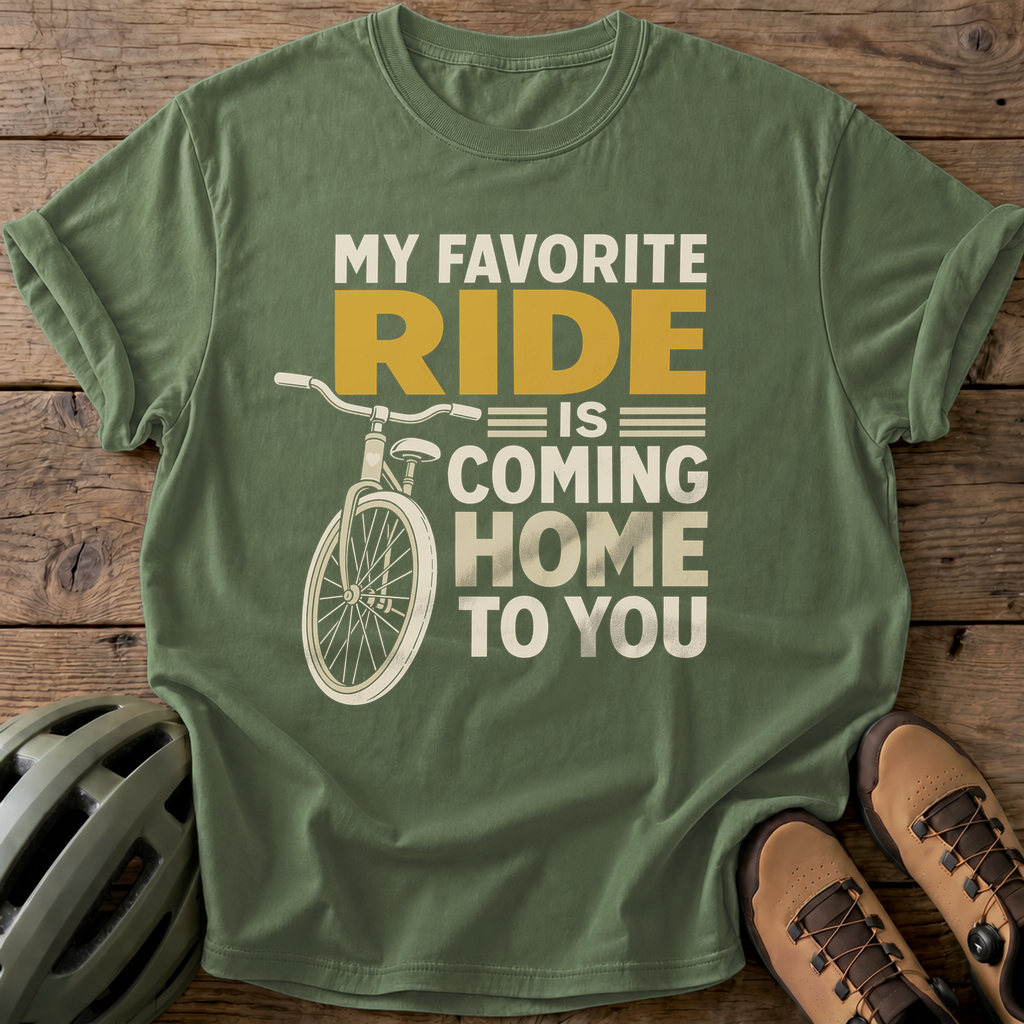 Favorite Ride Tee — moss