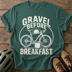 Gravel Before Breakfast Tee — blue-spruce