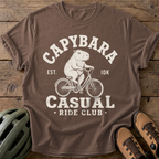 Capybara Casual Tee — espresso