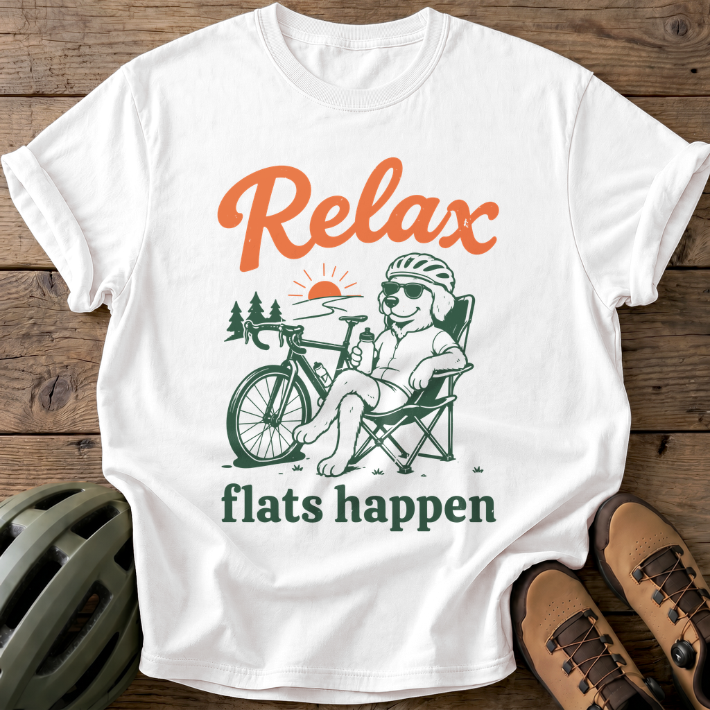 Relax Flats Tee — white