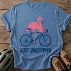 Just Unclipping Tee — blue-jean