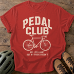 Pedal Club Tee — red
