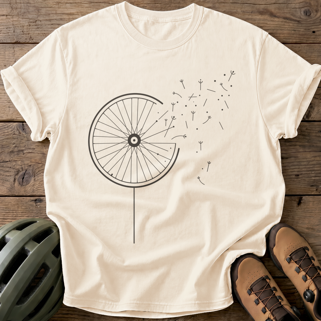 Wheel Whimsy Tee — ivory
