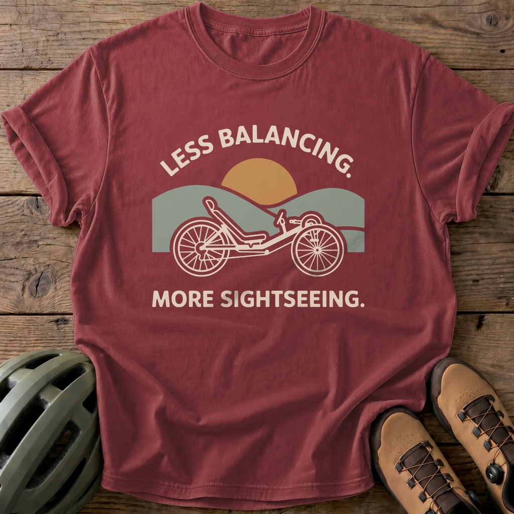Sightseeing Tee — brick