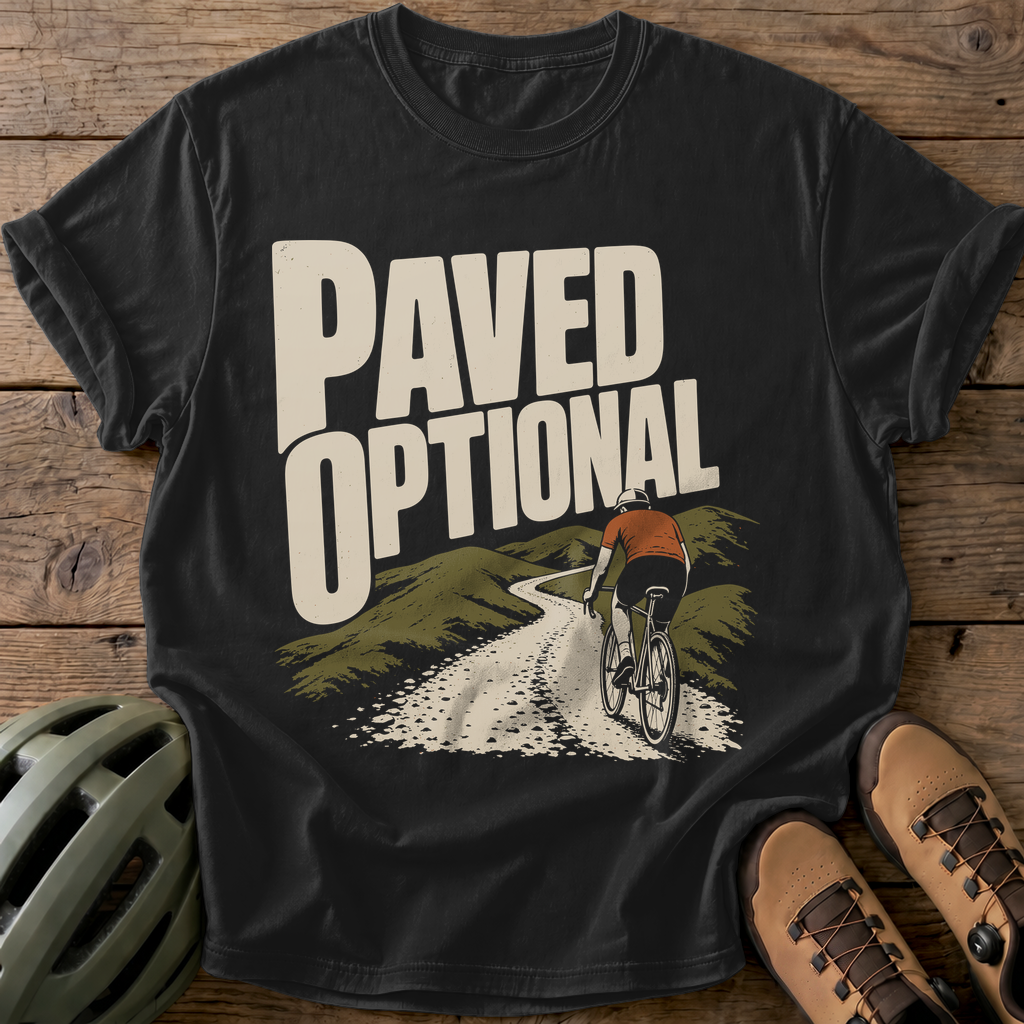 Paved Optional Tee — black