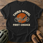 Third Wheel Tee — black