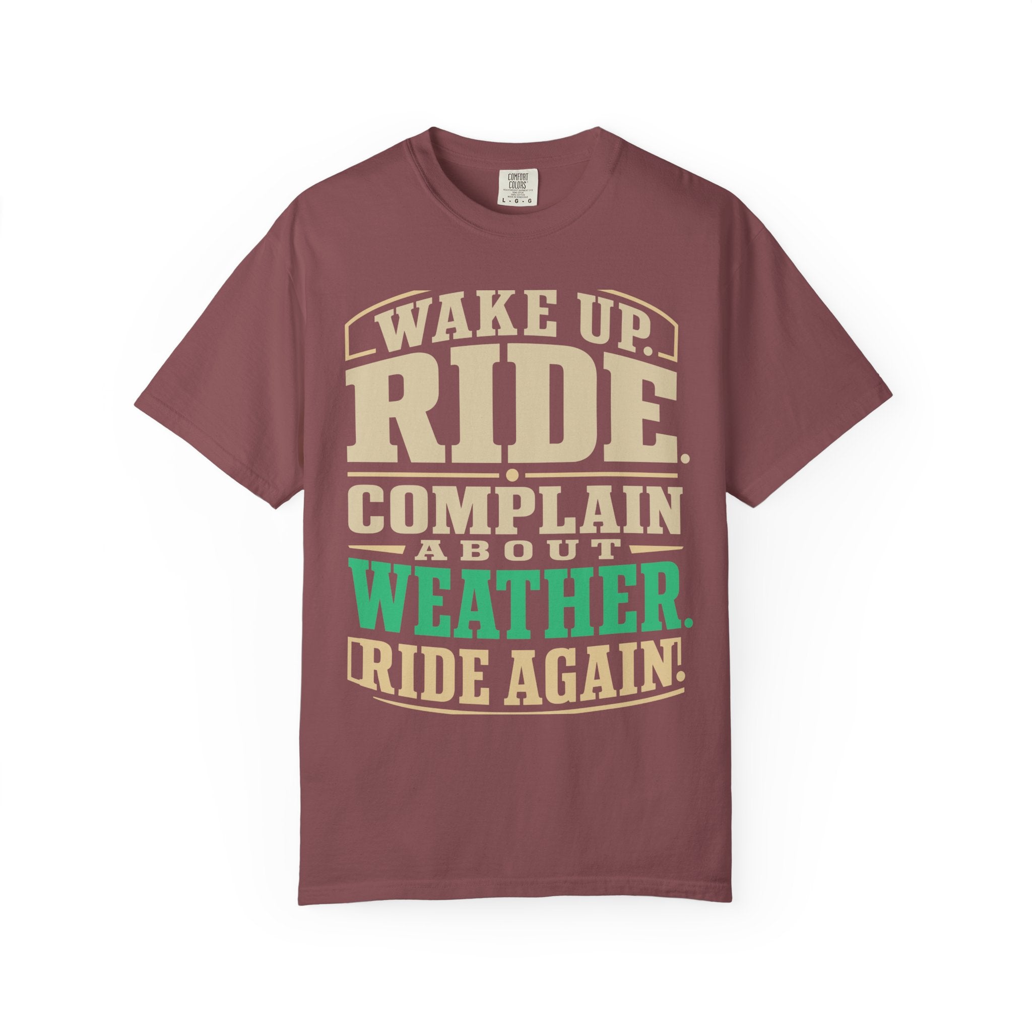 Wake Up Ride Again Tee