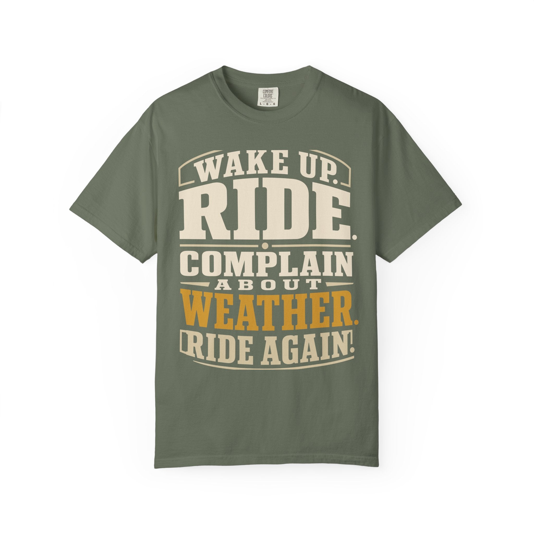 Wake Up Ride Again Tee
