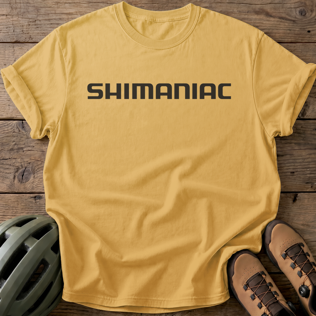 Shimaniac Tee — mustard