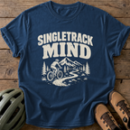Singletrack Mind Tee — navy