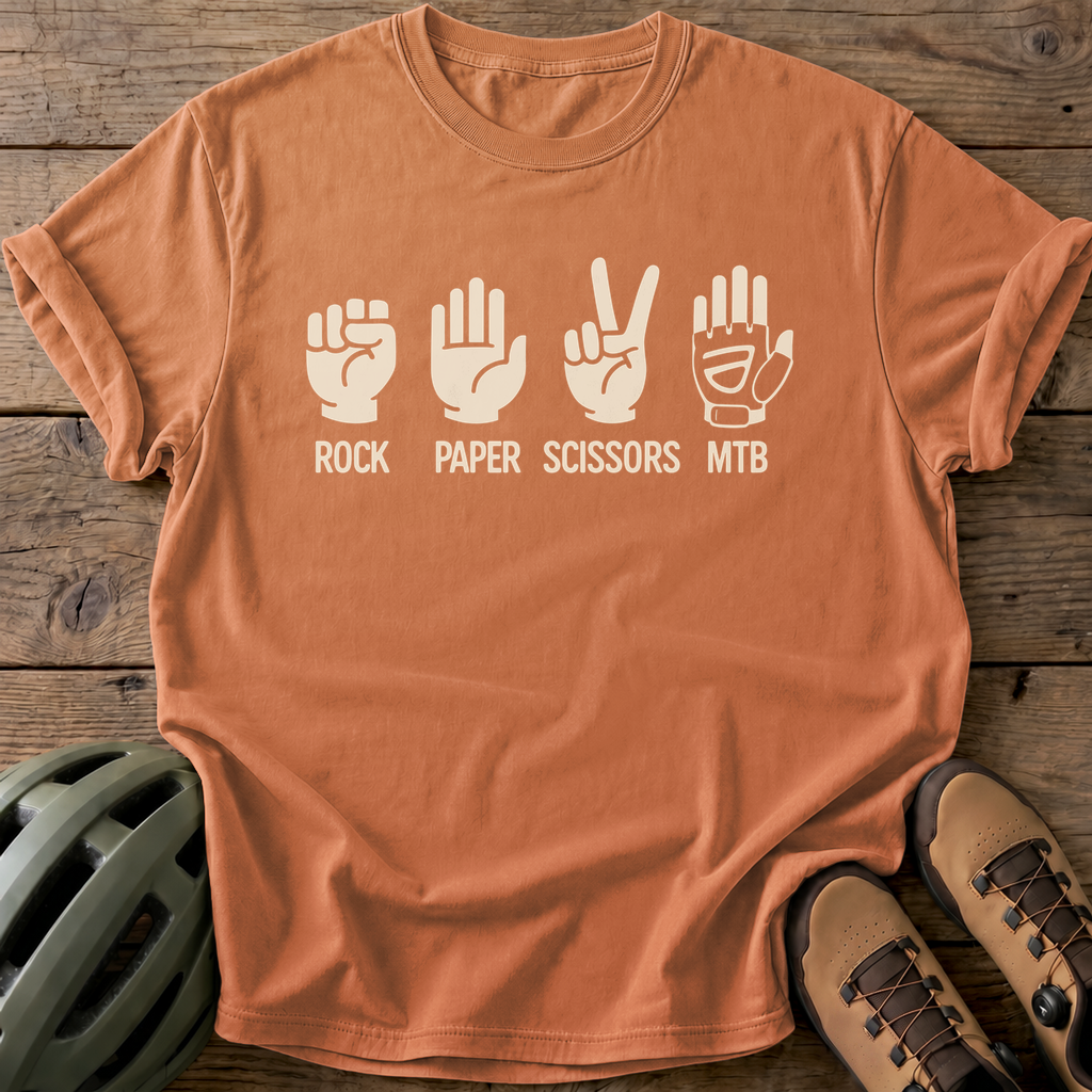 Rock Paper Scissors MTB Tee — yam