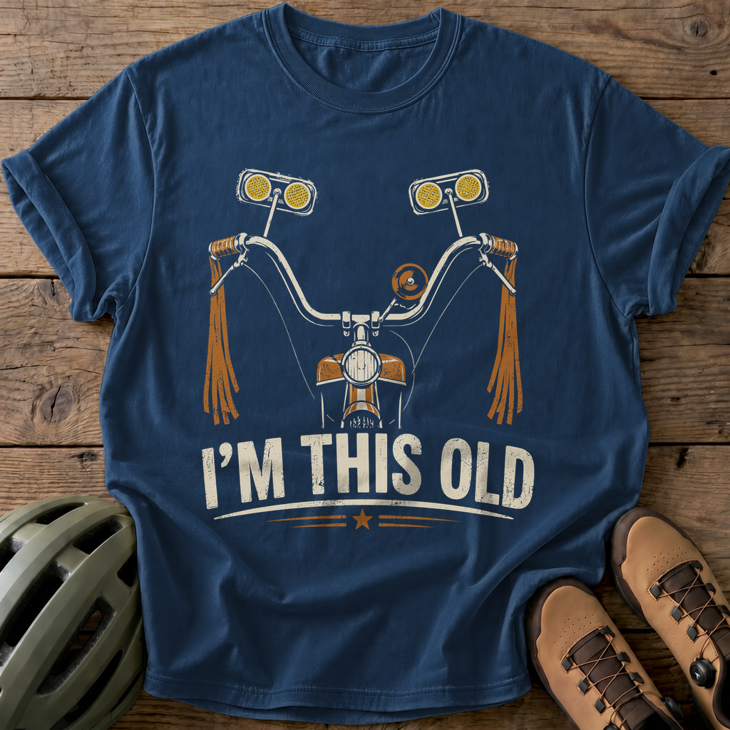 I'M This Old Tee — navy