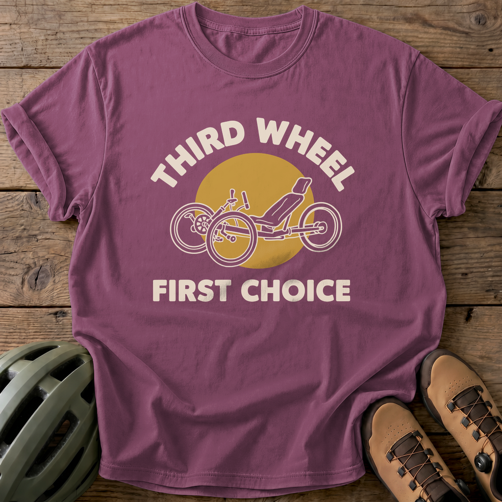 Third Wheel Tee — berry