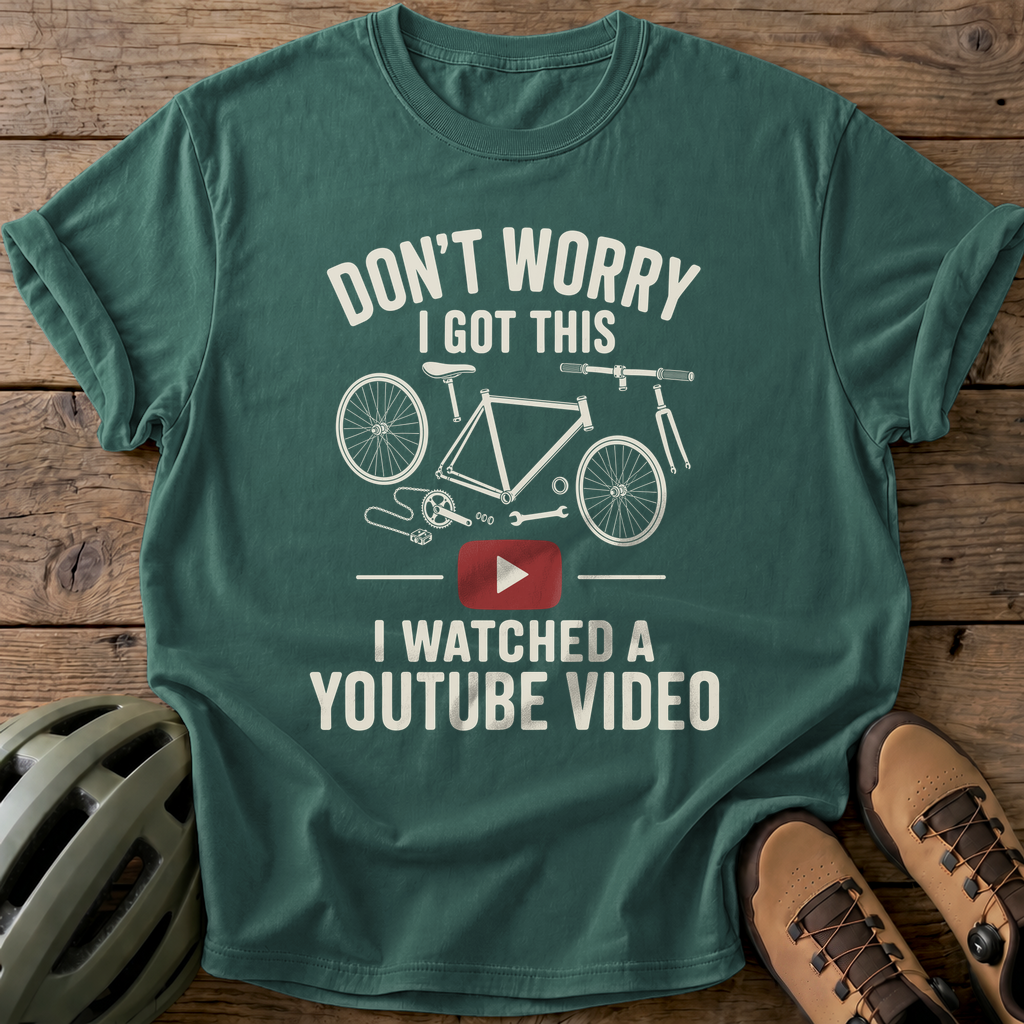 YouTube Mechanic Tee — blue-spruce