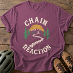 Chain Reaction Tee — berry