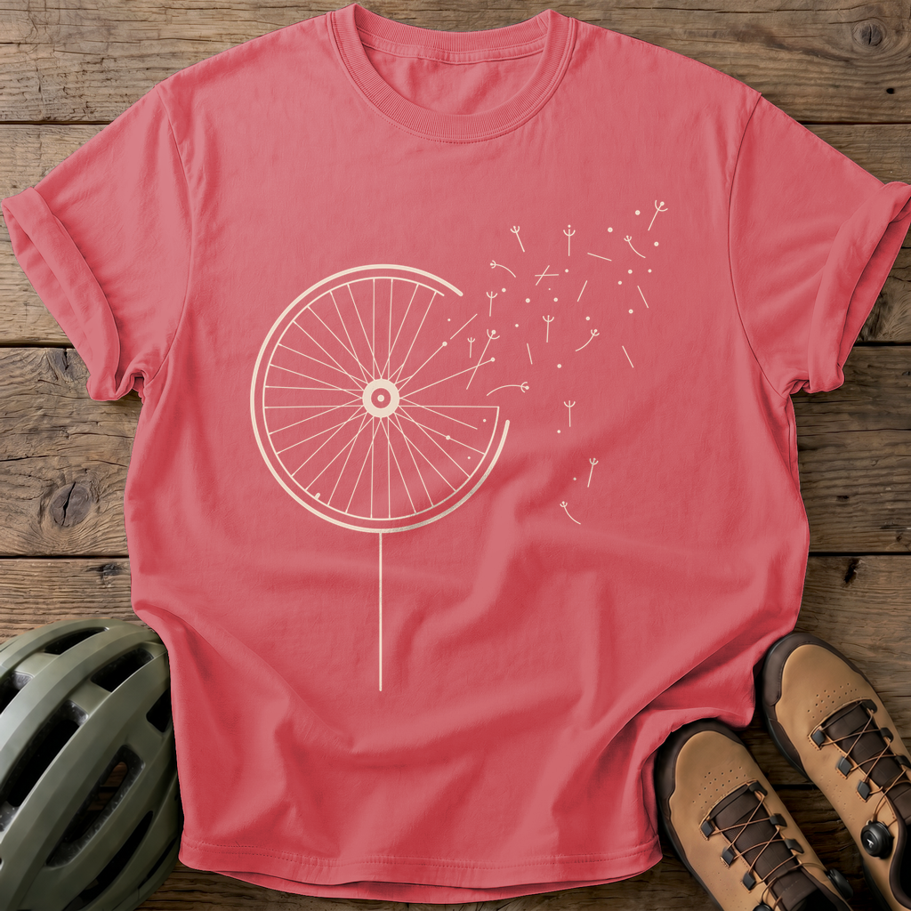 Wheel Whimsy Tee — watermelon