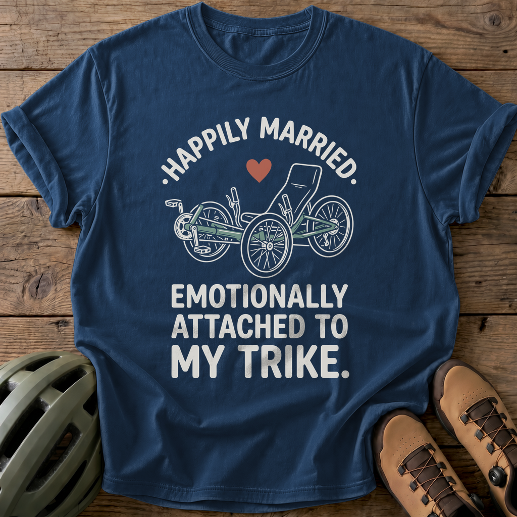 Trike Attachment Tee — navy