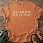 Riding Helps Tee — yam