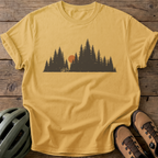Forest Ride Tee — mustard
