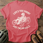 Two Wheels Tee — watermelon