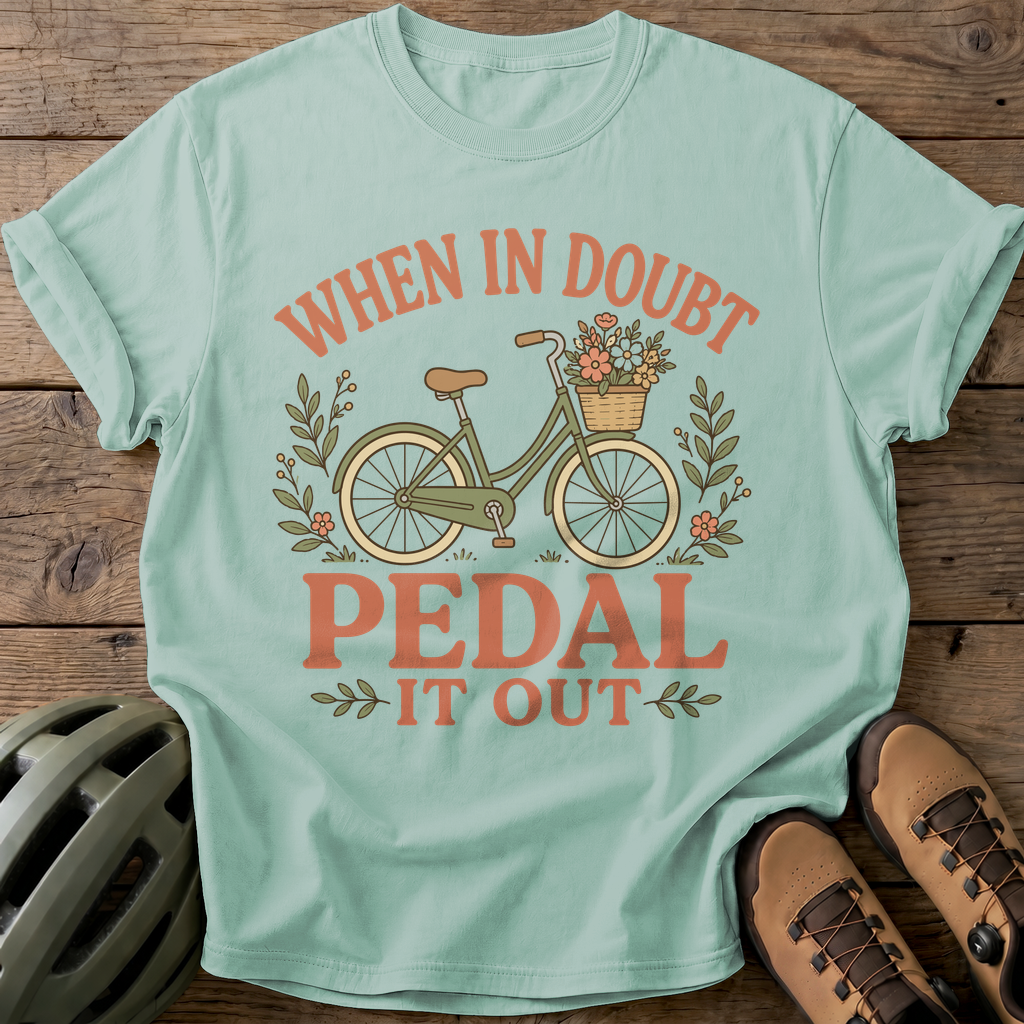 Pedal It Out Tee — bay