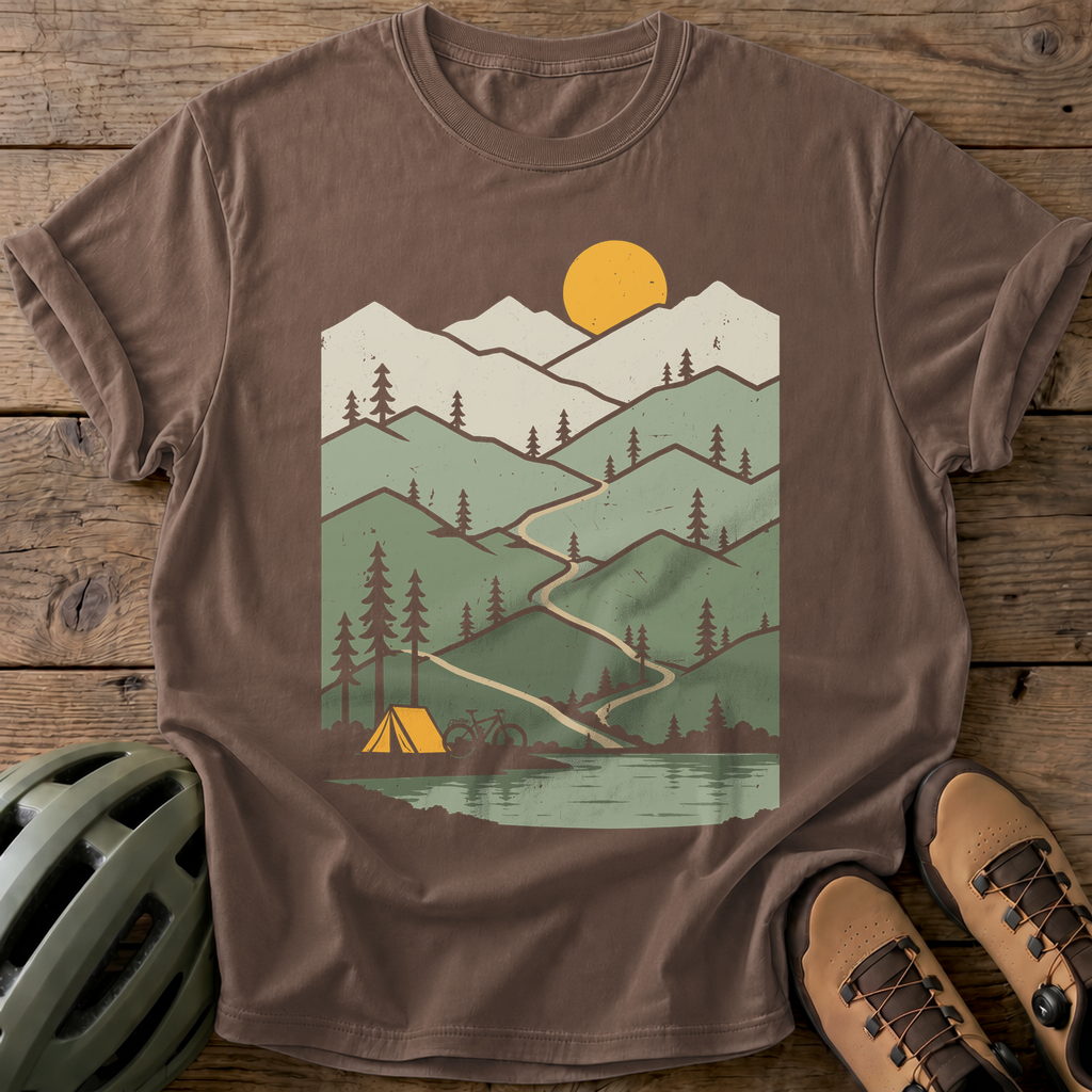 Mountain Ride Tee — espresso
