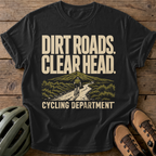 Dirt Roads Tee — black