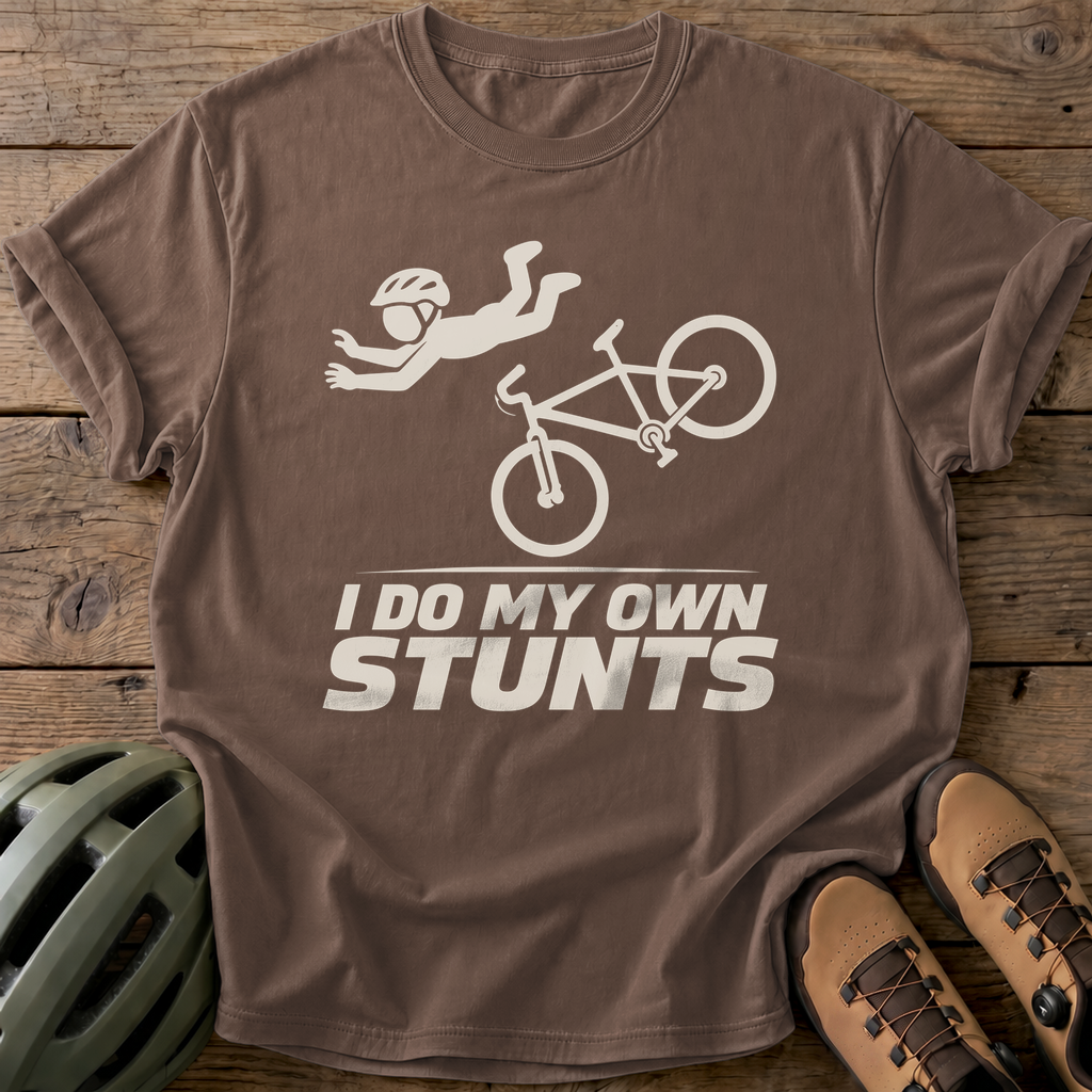 Own Stunts Tee — espresso