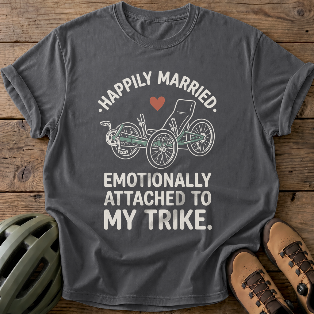 Trike Attachment Tee — pepper