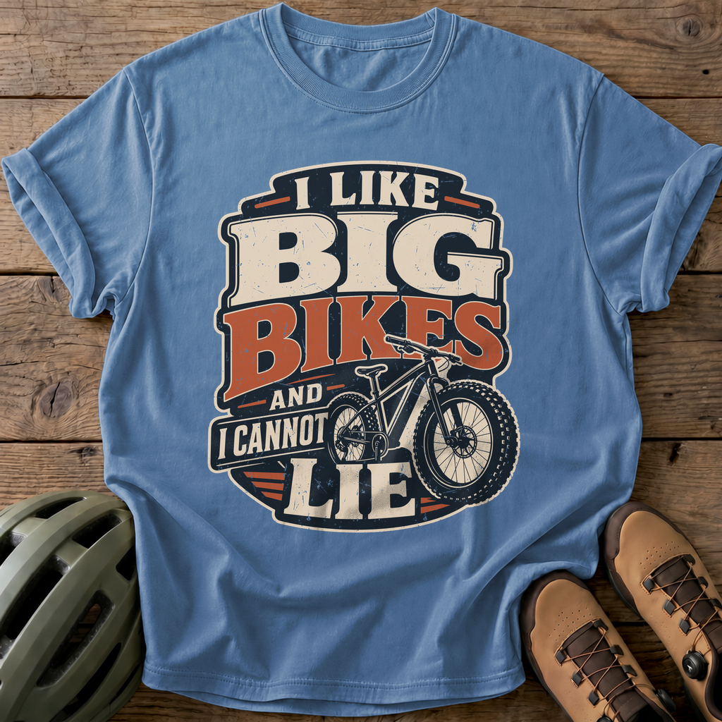 Big Bikes Tee — blue-jean