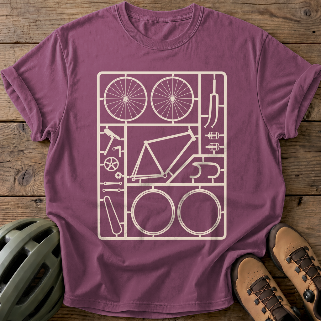 Bike Kit Tee — berry