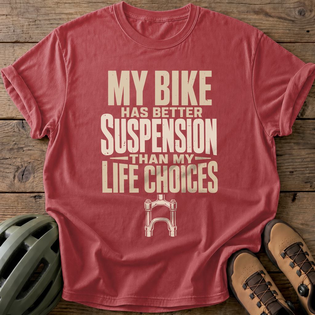 Better Suspension Tee — crimson