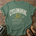 Cyclomaniac Tee — light-green