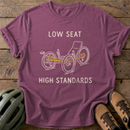 Low Seat Standards Tee — berry