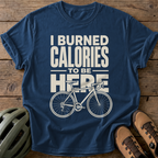 Burned Calories Tee — navy