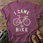 Bike Arrival Tee — berry