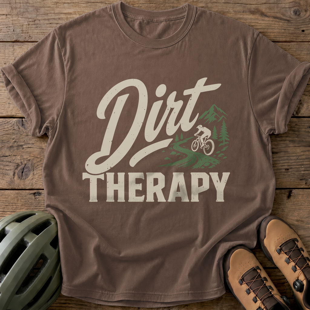 Dirt Therapy Tee — espresso