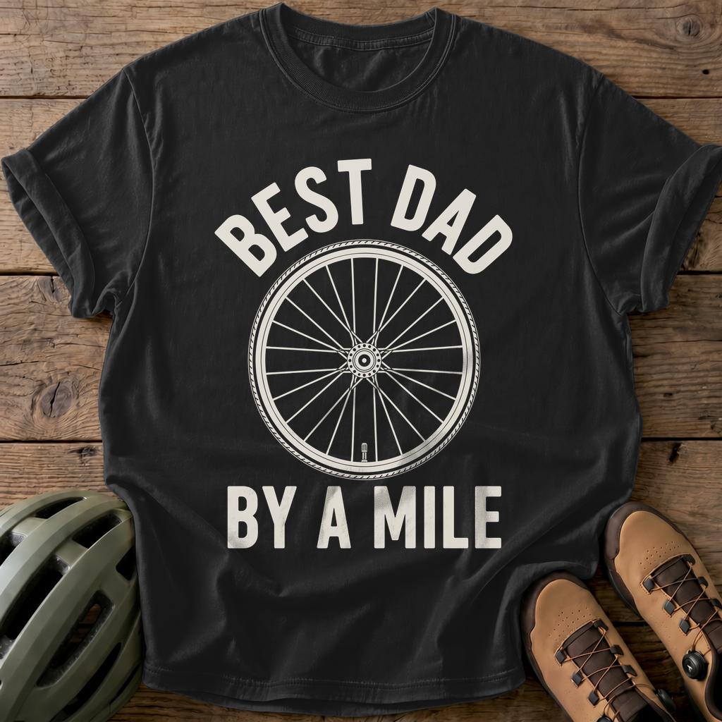 Best Dad Tee — black