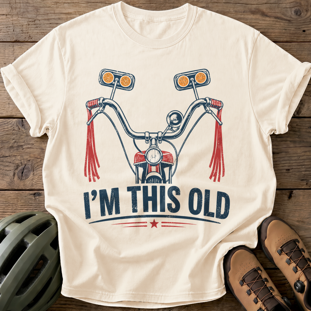 I'M This Old Tee — ivory