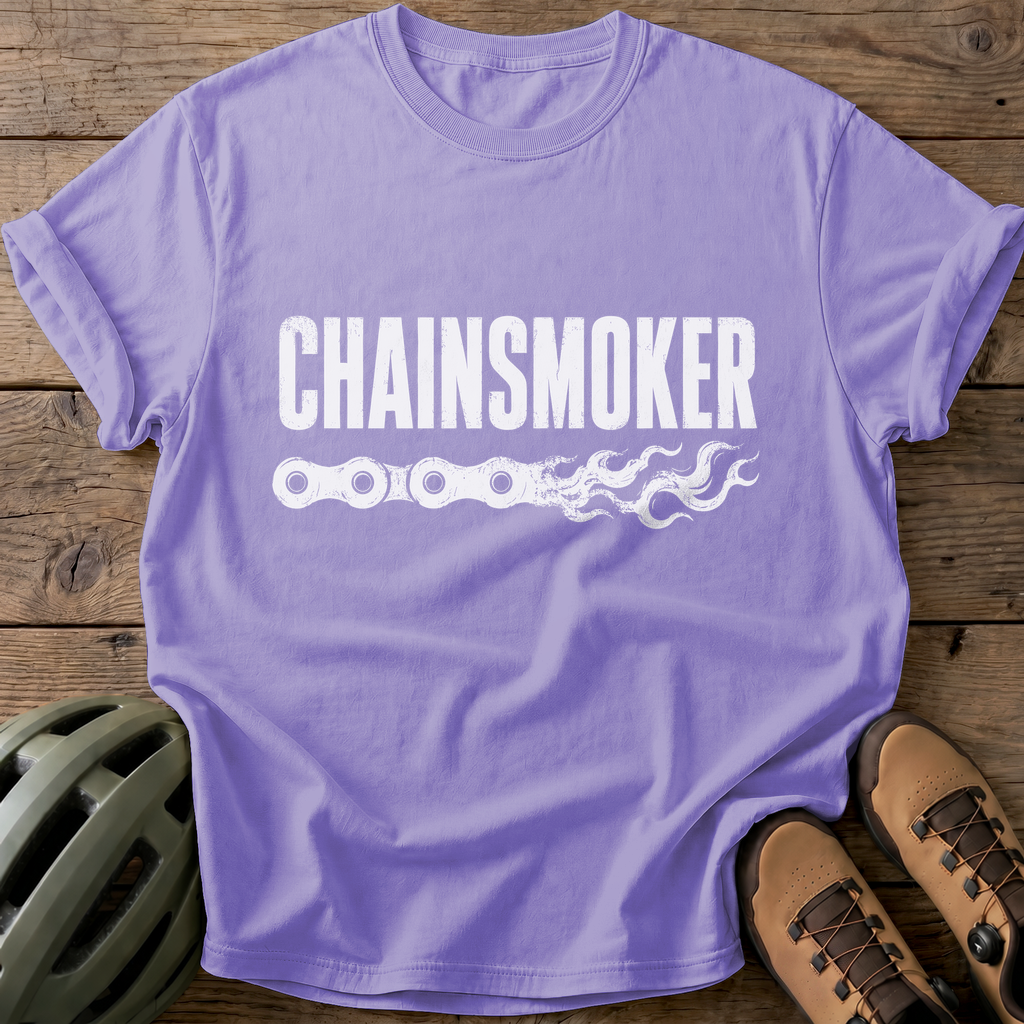 Chainsmoker Tee — violet