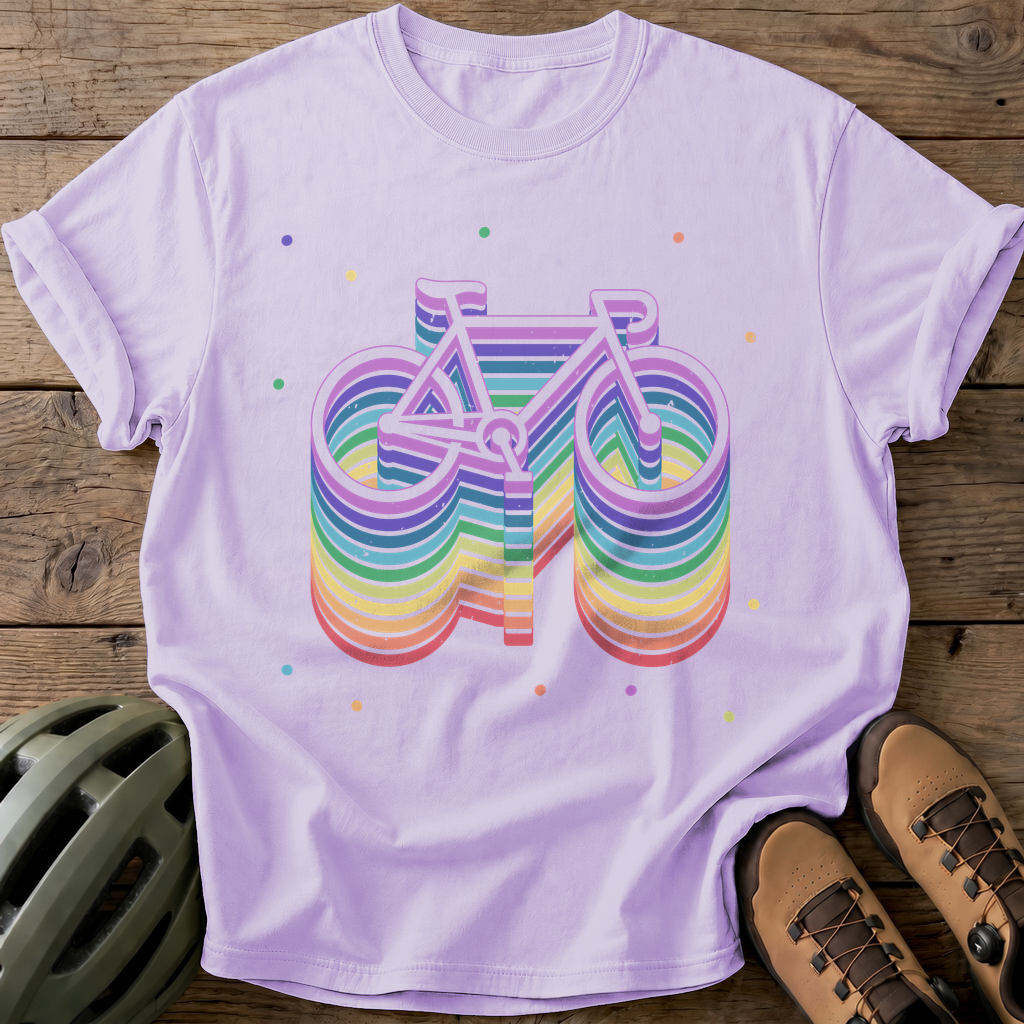 Rainbow Rider Tee — orchid