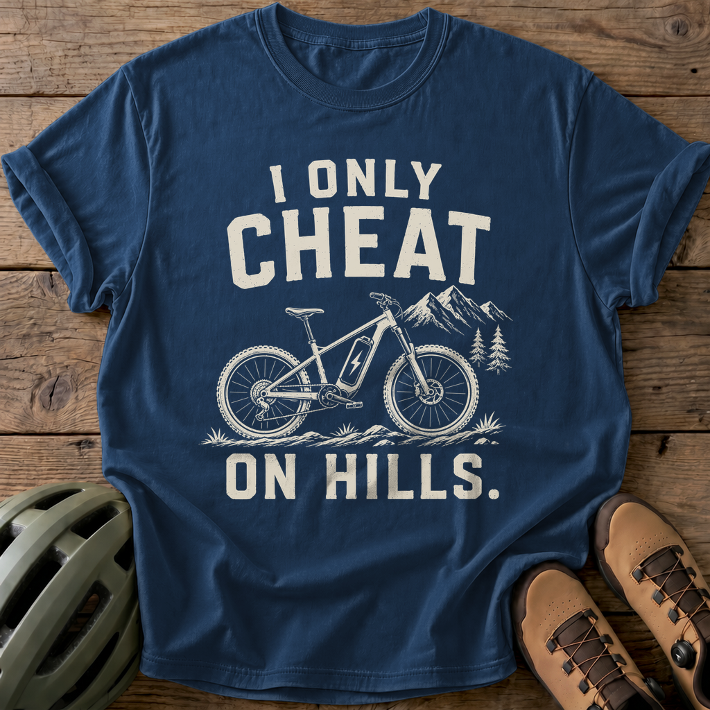 Cheat Hills Tee — navy