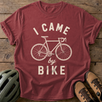 Bike Arrival Tee — brick