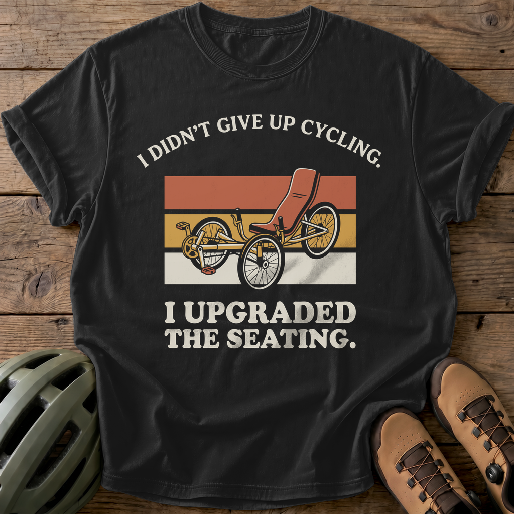 Upgraded Seating Tee — black