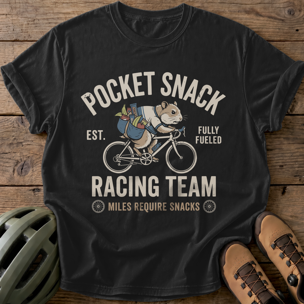 Pocket Snack Tee — black
